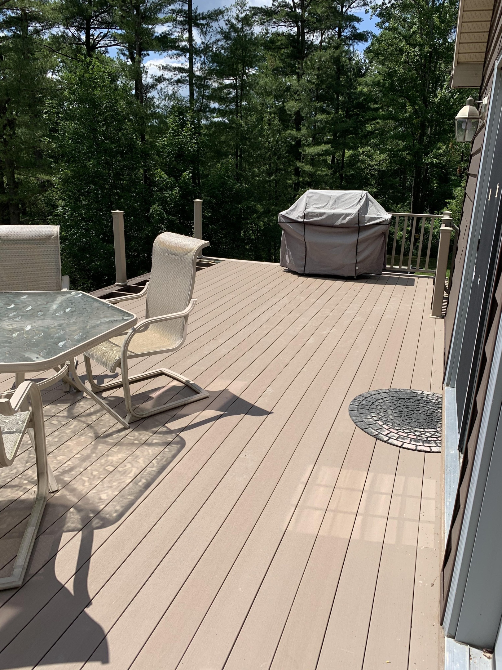 Big Pond composite deck